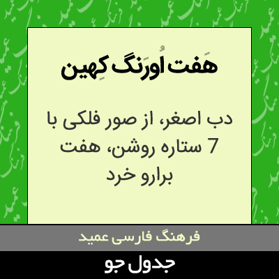 تصویری از هفت اورنگ کهین