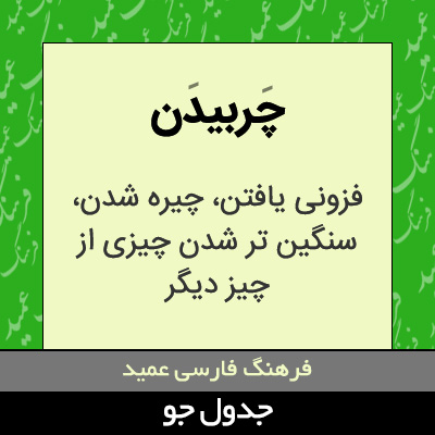 تصویری از چربیدن