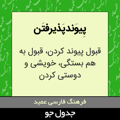 تصویری از پیوند پذیرفتن