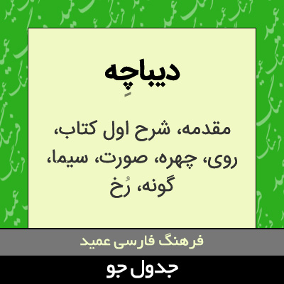 تصویری از دیباچه