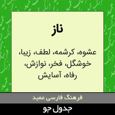 تصویری از ناز