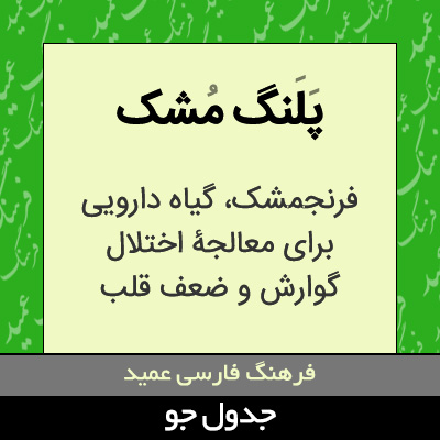 تصویری از پلنگ مشک