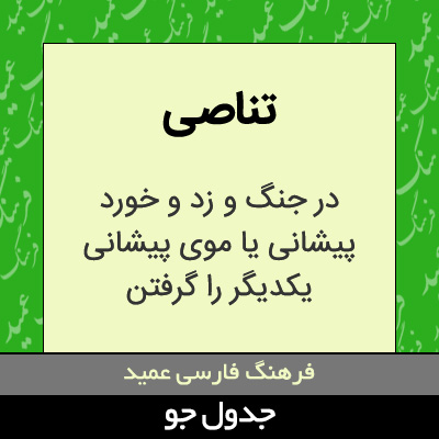 تصویری از تناصی