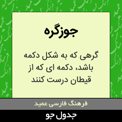 تصویری از جوزگره