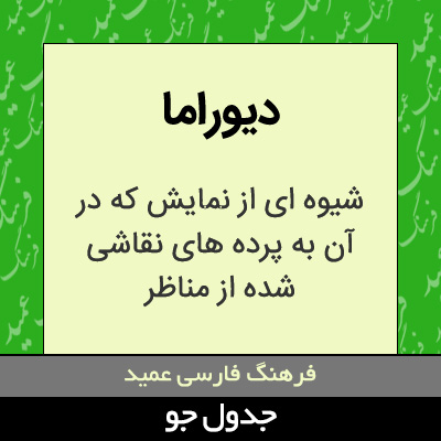 تصویری از دیوراما