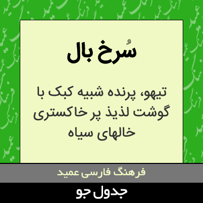 تصویری از سرخ بال