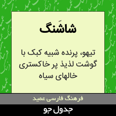 تصویری از شاشنگ