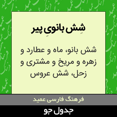 تصویری از شش بانوی پیر