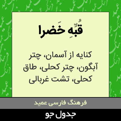 تصویری از قبه خضرا