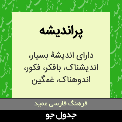 تصویری از پراندیشه