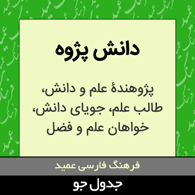 تصویری از دانش پژوه