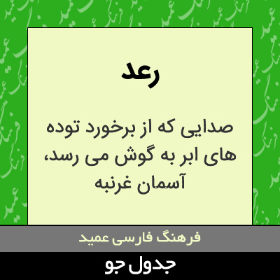 تصویری از رعد