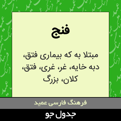 تصویری از فنج