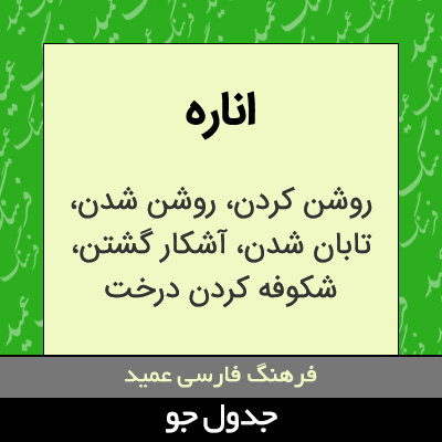 تصویری از اناره