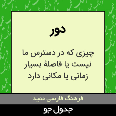 تصویری از دور