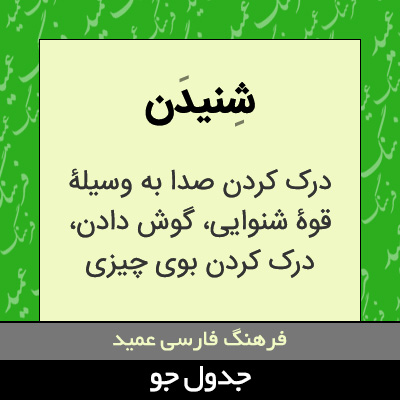 تصویری از شنیدن