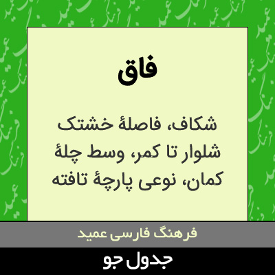 تصویری از فاق