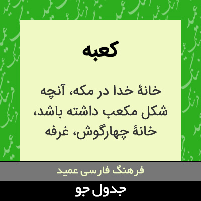 تصویری از کعبه