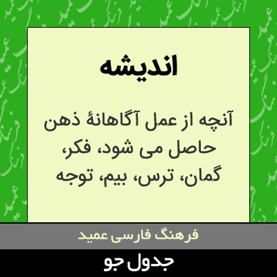 تصویری از اندیشه