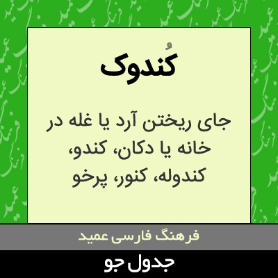 تصویری از کندوک