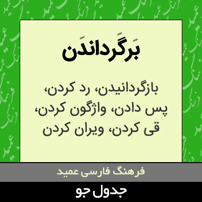 تصویری از برگرداندن