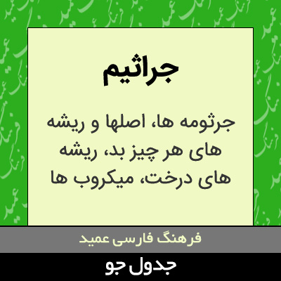 تصویری از جراثیم