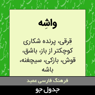 تصویری از واشه