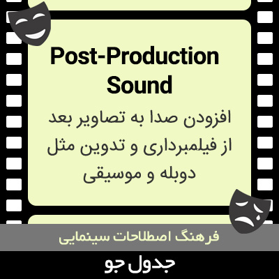 تصویری از Post-Production Sound