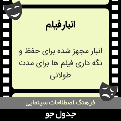 تصویری از انبار فیلم