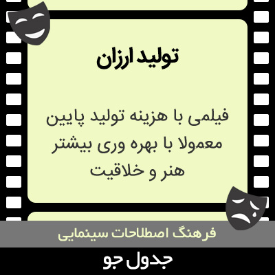 تصویری از تولید ارزان