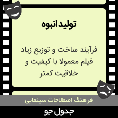 تصویری از تولید انبوه