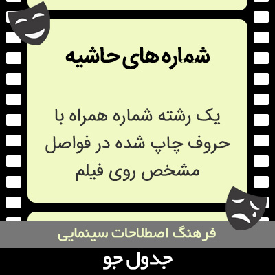 تصویری از شماره های حاشیه