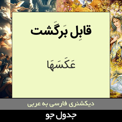 تصویری از قابل برگشت