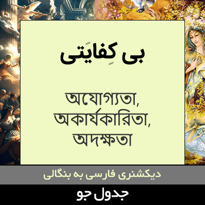 تصویری از بی کفایتی