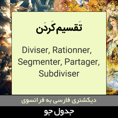 تصویری از تقسیم کردن