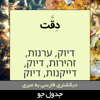 تصویری از دقت