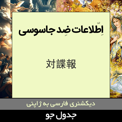 تصویری از اطلاعات ضد جاسوسی