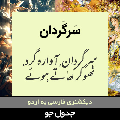 تصویری از سرگردان