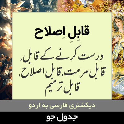 تصویری از قابل اصلاح