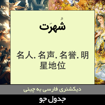 تصویری از شهرت