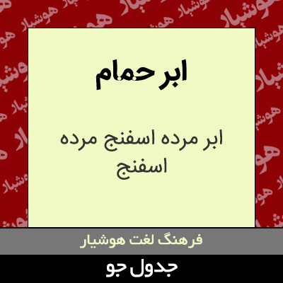 تصویری از ابر حمام