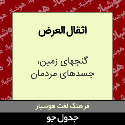 تصویری از اثقال العرض