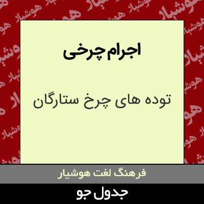 تصویری از اجرام چرخی