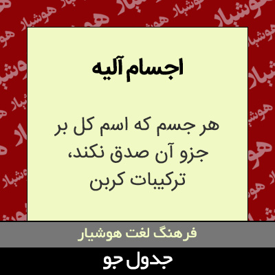 تصویری از اجسام آلیه