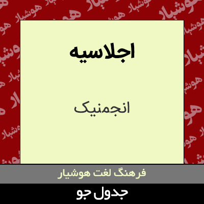 تصویری از اجلاسیه