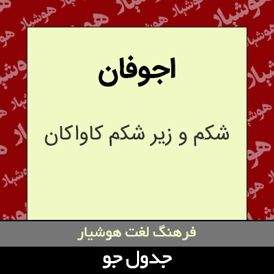 تصویری از اجوفان