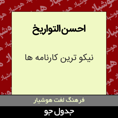 تصویری از احسن التواریخ