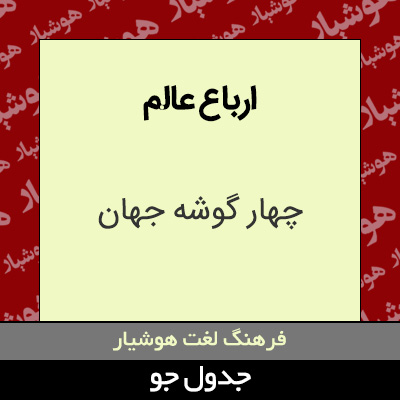 تصویری از ارباع عالم