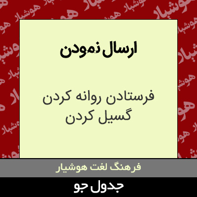 تصویری از ارسال نمودن