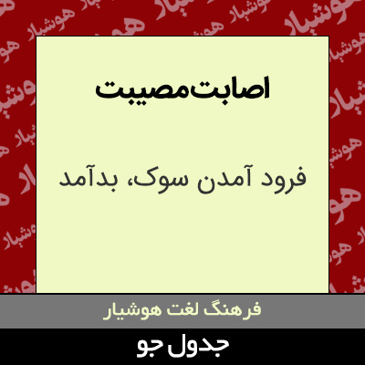 تصویری از اصابت مصیبت